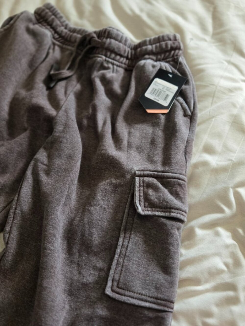 womens fleece cargo pant